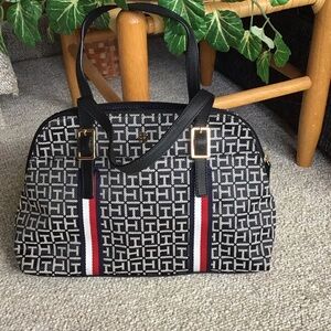 Tommy Hilfiger Black & White Bag NWOT